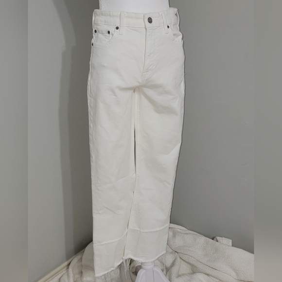 Lucky Brand Bridgette High-Rise Cropped Mini Boot Denim Women's Size 2 - Picture 13 of 14